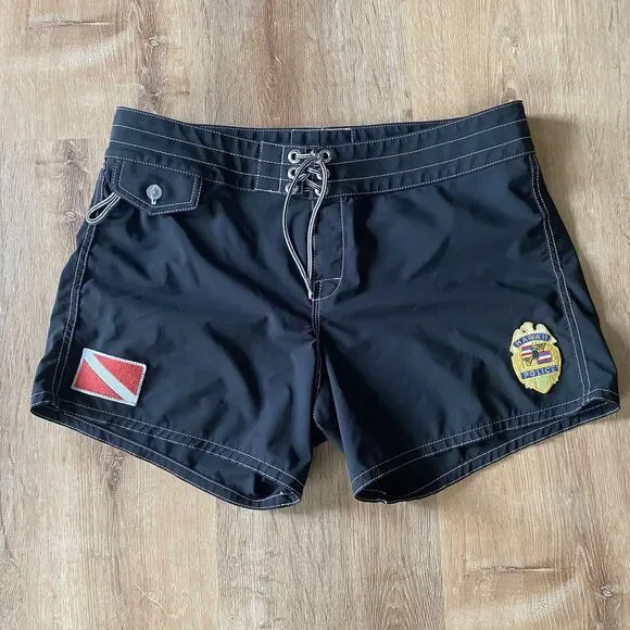 BIRDWELL BEACH BRITCHES ネイビー ショートパンツ BIRDWELL